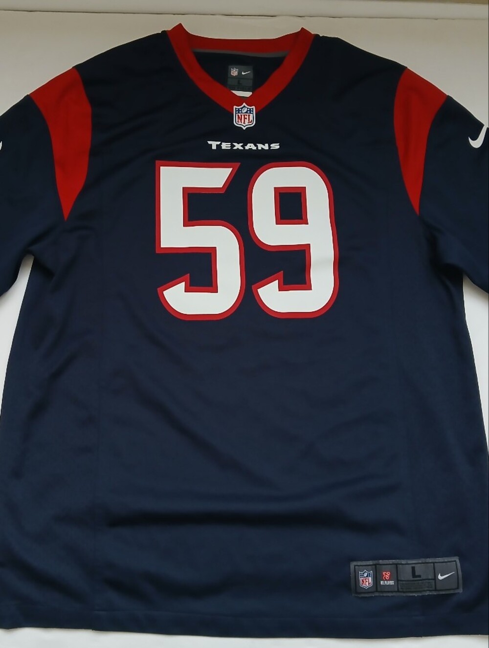 Whitney Mercilus Houston Texans Jersey Nike Men's Large